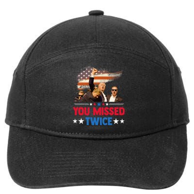 You Missed Twice 7-Panel Snapback Hat