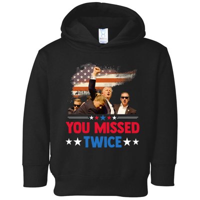 You Missed Twice Toddler Hoodie