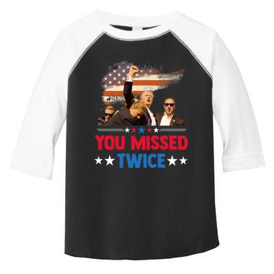 You Missed Twice Toddler Fine Jersey T-Shirt