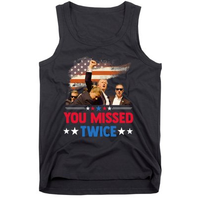 You Missed Twice Tank Top