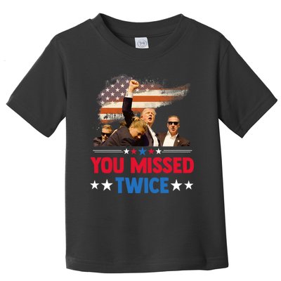 You Missed Twice Toddler T-Shirt