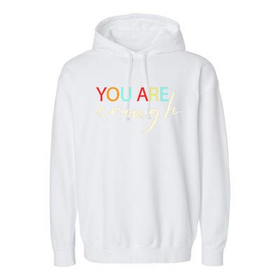 You Matter To The Person Behind Me You Are An Amazing Person Garment-Dyed Fleece Hoodie