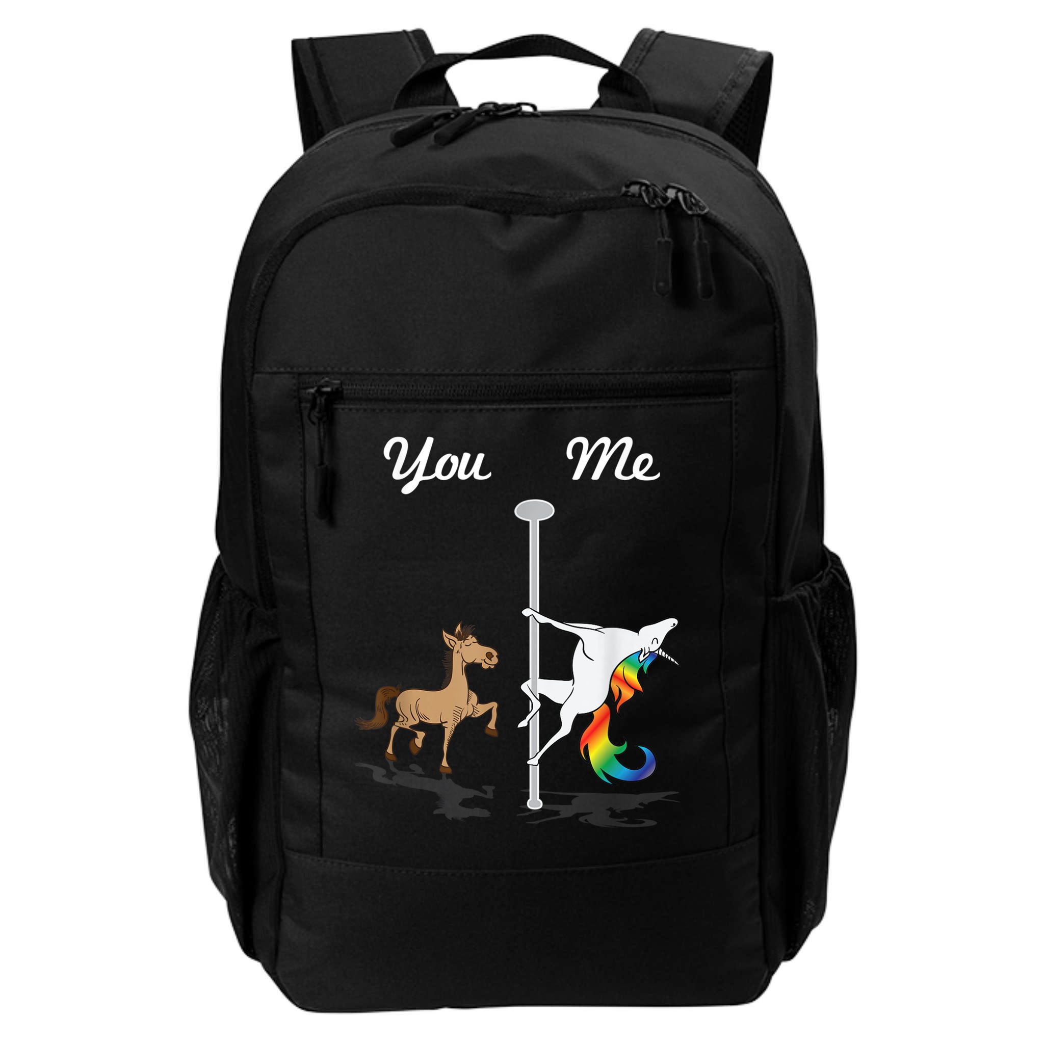 You Me Unicorn Pole Dancing Unicorn Backpack