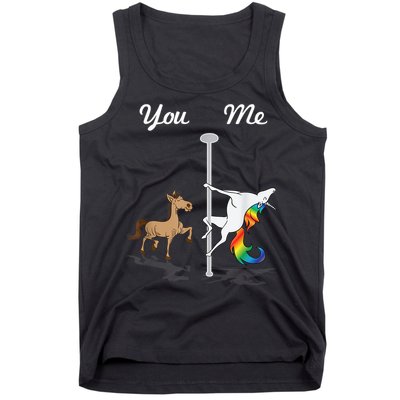 You Me Unicorn Pole Dancing Unicorn Tank Top