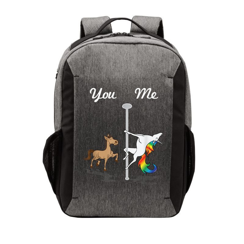 You Me Unicorn Pole Dancing Unicorn Vector Backpack