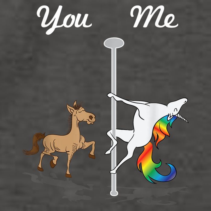 You Me Unicorn Pole Dancing Unicorn Vector Backpack