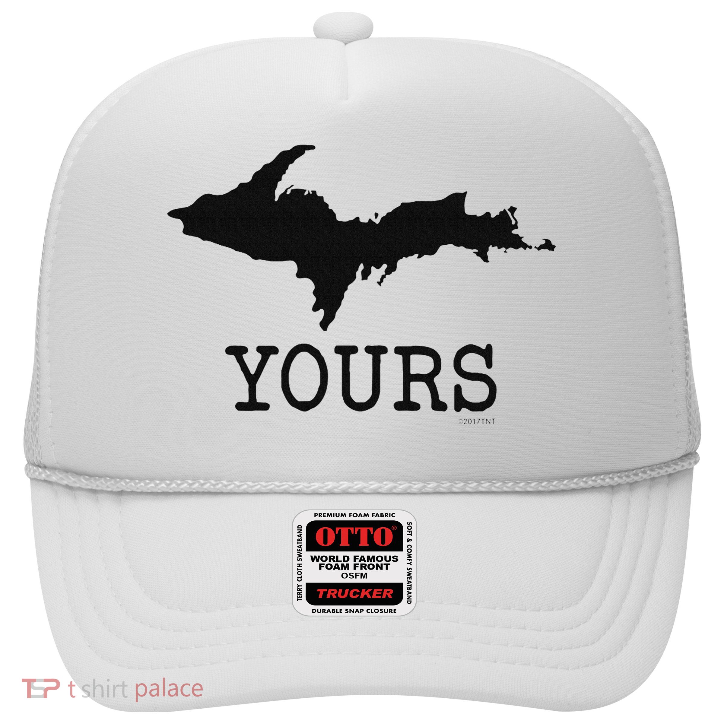 Yooper Michigan Upper Peninsula Up Yours Trucker Hat