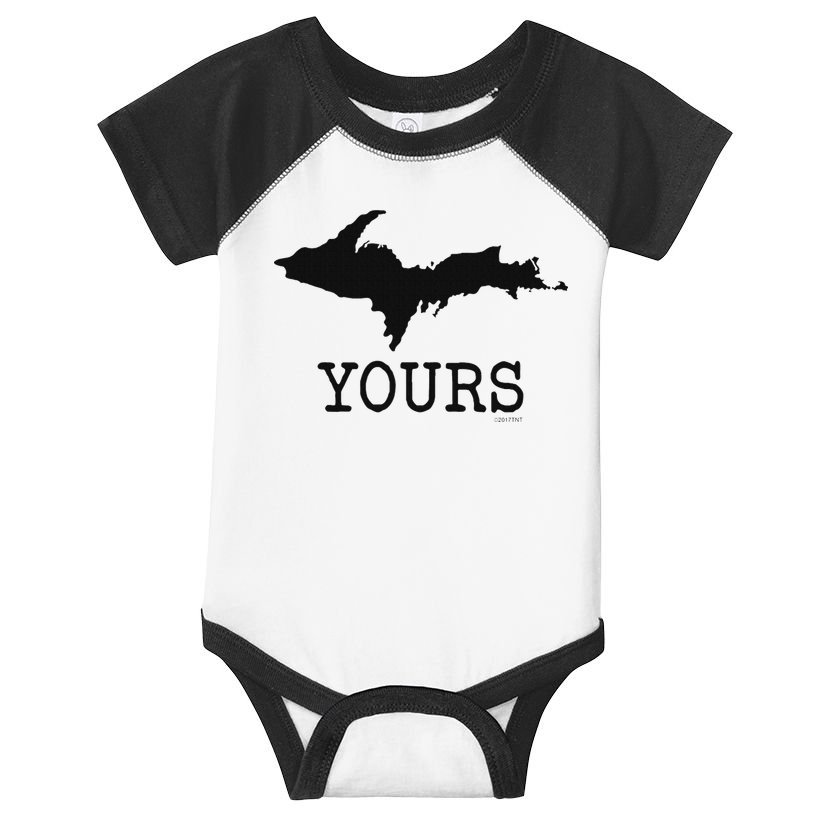 Yooper Michigan Upper Peninsula Up Yours Infant Baby Jersey Bodysuit