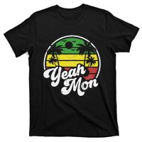 Yeah Mon Vintage Jamaica Reggae Jamaican Vacation Retro Gift T-Shirt