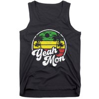 Yeah Mon Vintage Jamaica Reggae Jamaican Vacation Retro Gift Tank Top