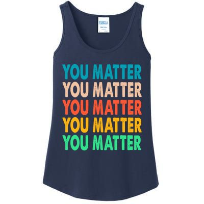 You Matter Vintage Kindness Tees Ladies Essential Tank