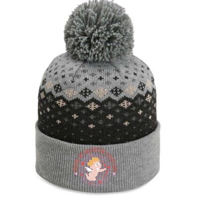 You're My Valentine Everyday Cupid The Baniff Cuffed Pom Beanie