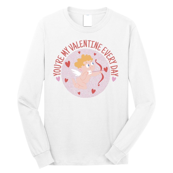 You're My Valentine Everyday Cupid Long Sleeve Shirt