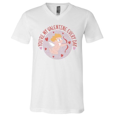 You're My Valentine Everyday Cupid V-Neck T-Shirt