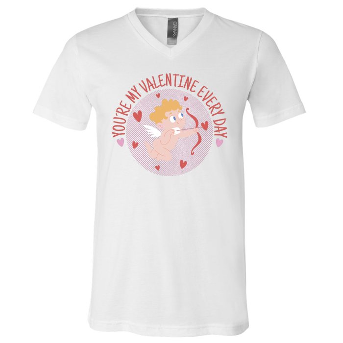 You're My Valentine Everyday Cupid V-Neck T-Shirt