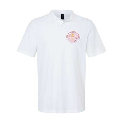 You're My Valentine Everyday Cupid Softstyle Adult Sport Polo