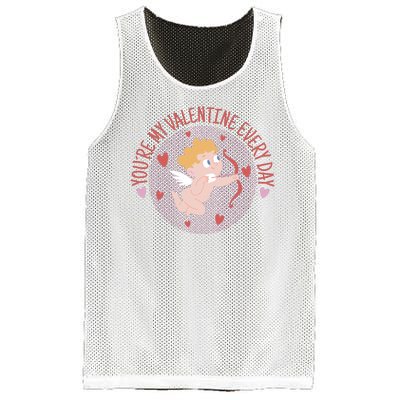 You're My Valentine Everyday Cupid Mesh Reversible Basketball Jersey Tank