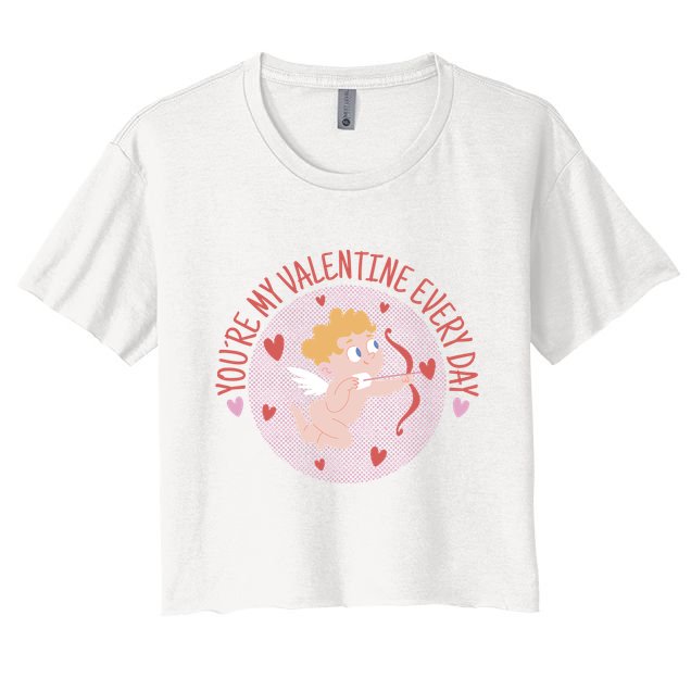 You're My Valentine Everyday Cupid Crop Top