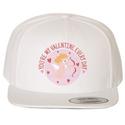 You're My Valentine Everyday Cupid Wool Snapback Cap