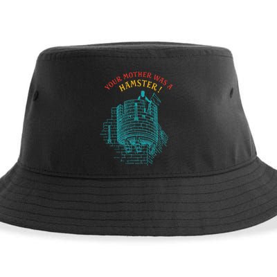 Your Mother Was A Hamster Sustainable Bucket Hat