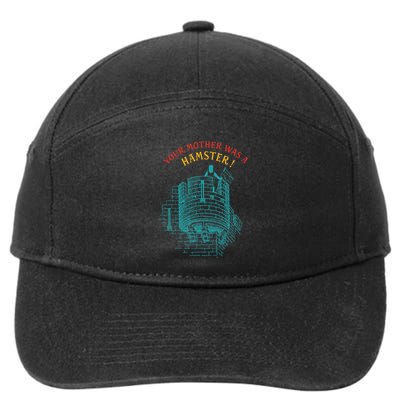 Your Mother Was A Hamster 7-Panel Snapback Hat