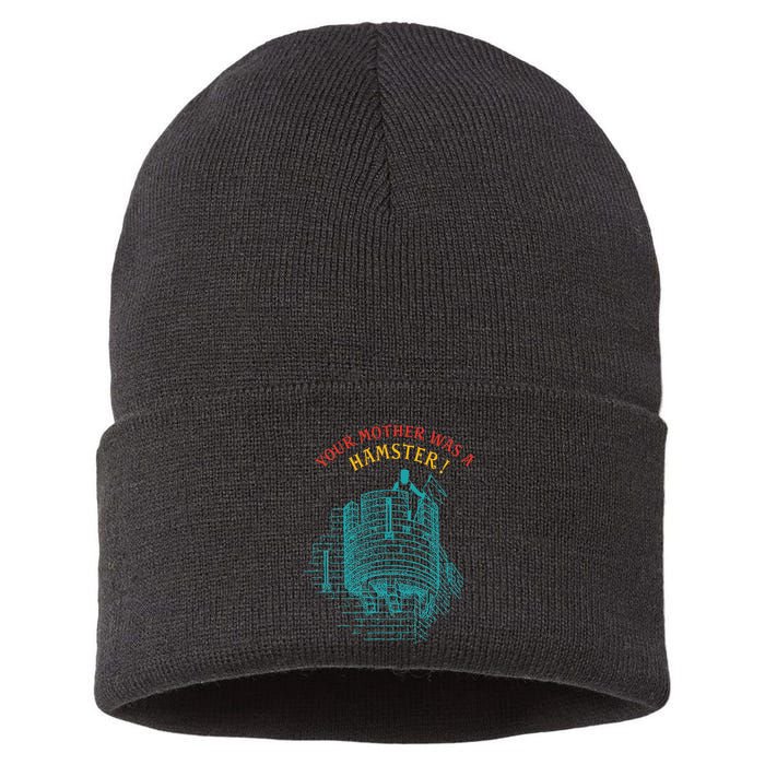 Your Mother Was A Hamster Sustainable Knit Beanie