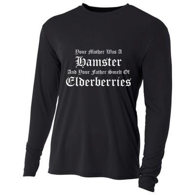 Your Mother Was A Hamster Your Father Smelt Of Elderberries Cooling Performance Long Sleeve Crew