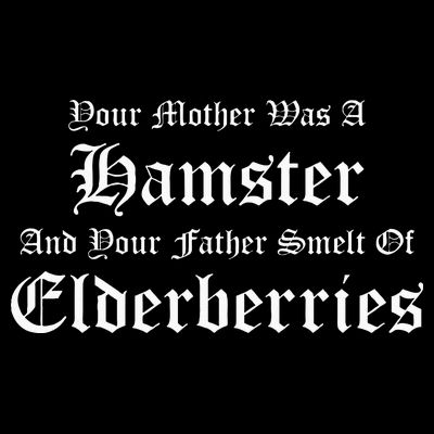 Your Mother Was A Hamster Your Father Smelt Of Elderberries T-Shirt