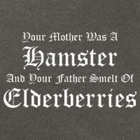Your Mother Was A Hamster Your Father Smelt Of Elderberries Cotton Canvas Backpack