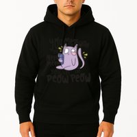 You Mess With The Meow Funny Cat Hoodie
