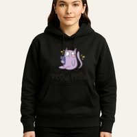 You Mess With The Meow Funny Cat Hoodie