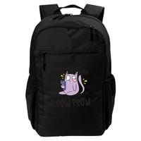 You Mess With The Meow Funny Cat Backpack