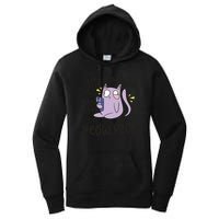 You Mess With The Meow Funny Cat Women's Pullover Hoodie