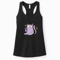 You Mess With The Meow Funny Cat Womens Tank Top