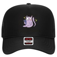 You Mess With The Meow Funny Cat Trucker Hat