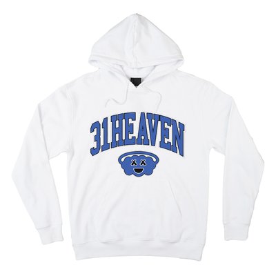 Young Mantis Wearing 31 Heaven Hoodie