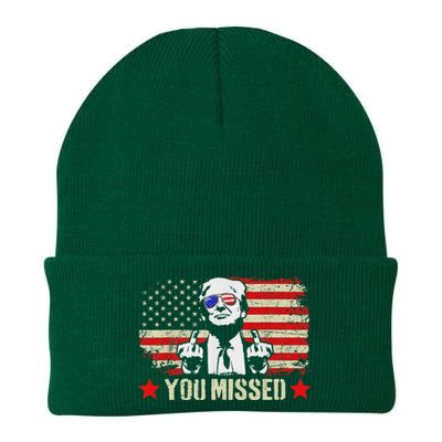 You Missed  You Missed Trump 2024 You Missed Knit Cap Winter Beanie