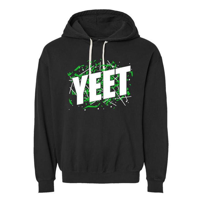 Yeet Meme Garment-Dyed Fleece Hoodie