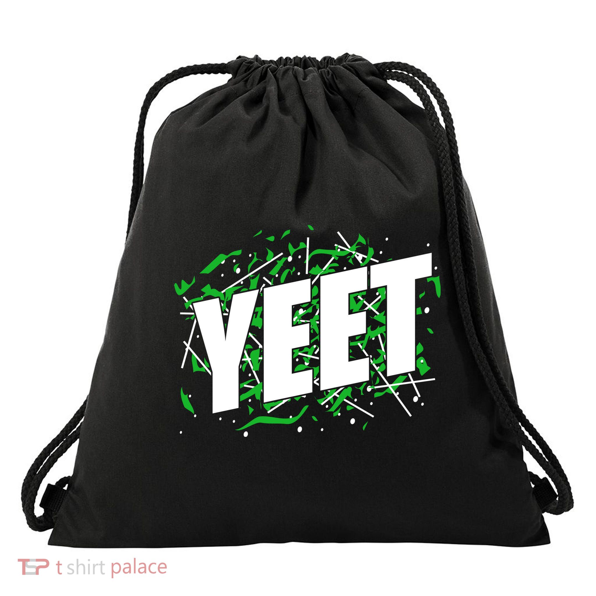 Yeet Meme Drawstring Bag