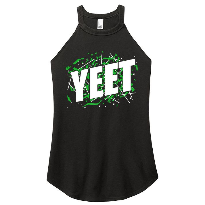 Yeet Meme Women's Perfect Tri Rocker Tank