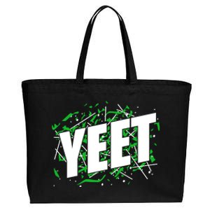 Yeet Meme Cotton Canvas Jumbo Tote