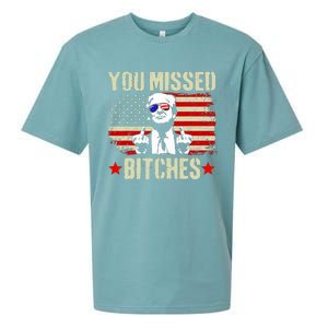 You Missed You Missed Trump 2024 You Missed Sueded Cloud Jersey T-Shirt