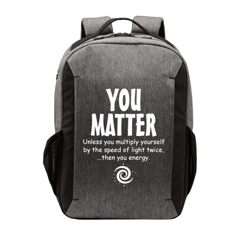 You Matter You Energy Funny Science Vector Backpack