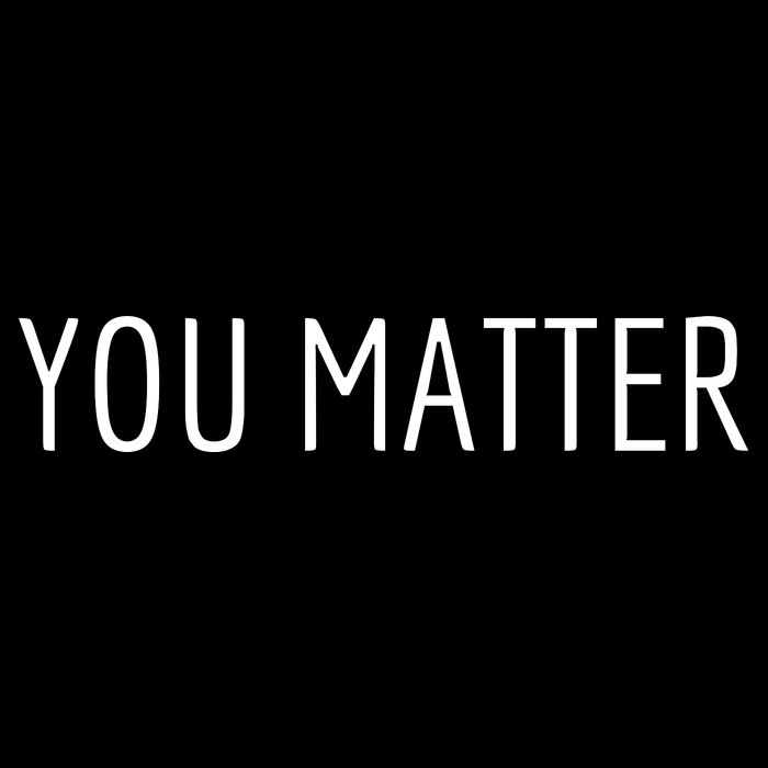 You Matter Zip Tote Bag