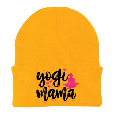 Yogi Mama Yoga Mom Yoga Lovers Meaningful Gift Knit Cap Winter Beanie