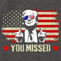 You Missed You Missed Trump 2024 You Missed Vector Backpack