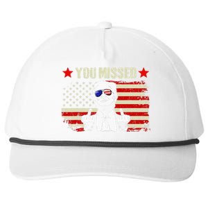 You Missed You Missed Trump 2024 You Missed Snapback Five-Panel Rope Hat