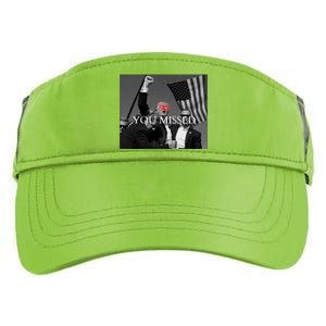 You Missed You Missed Trump 2024 You Missed Adult Drive Performance Visor