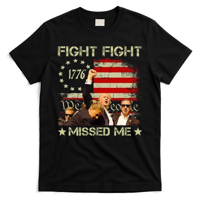 You Missed  You Missed Trump 2024 You Missed We The People T-Shirt