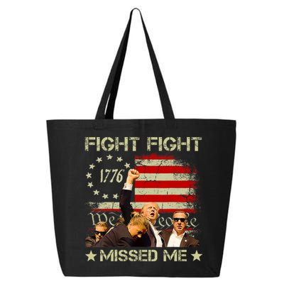 You Missed  You Missed Trump 2024 You Missed We The People 25L Jumbo Tote
